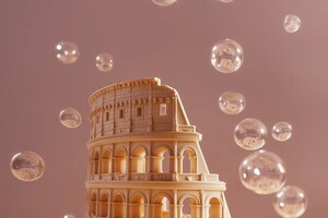 Сырная диорама достопримечательностей, сделанная с помощью искусственного интеллекта — Топкова Анна Сергеевна