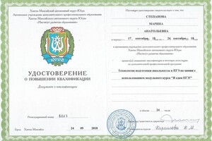 Технология подготовки к ЕГЭ по химии с использованием модульного курс \