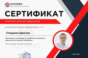 Стеценко Данила Иванович — Портфолио №2