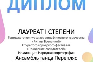 Диплом / сертификат №5 — Абрамов Роман Анатольевич