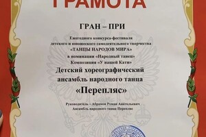 Диплом / сертификат №6 — Абрамов Роман Анатольевич