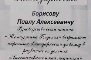 Диплом / сертификат №5 — Борисов Павел Алексеевич