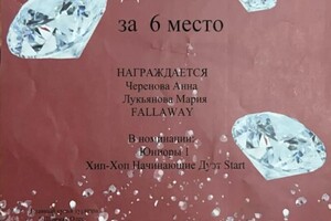 Диплом / сертификат №5 — Черенова Анна Михайловна