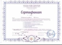 Диплом / сертификат №4 — Евдокимова Юлия Сергеевна