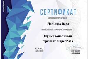 Диплом / сертификат №28 — Лодкина Вера Викторовна