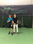 На турнире ITF с учеником — Мехтиев Акшин Ясерович