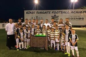 Победители турнира Rixos football academy. Академия Rixos Sungate с первым местом. В нашей команде были очень... — Райс Евгений Анатольевич