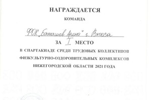 Диплом / сертификат №23 — Рассказов Даниил Валерьевич