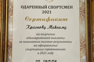 Диплом / сертификат №2 — Краснов Максим Александрович