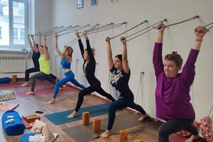 Деревянко Инна Арслановна — Групповое занятие. Йога Айенгара — Портфолио №8