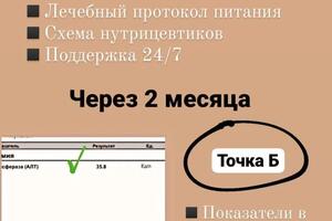 Индивидуальное питание, схнма нутрицевтиков. Поддержка 24/7 — Костякина Наталья Алексеевна