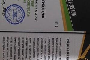 Лушникова Анастасия Викторовна — Диплом / сертификат №7