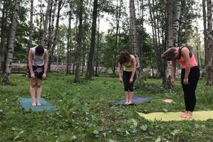 Летнее занятие в Удельном парке — Маргулис Елена Лазаревна