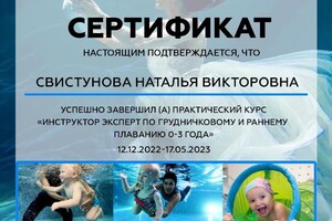 Диплом / сертификат №10 — Свистунова Наталья Викторовна