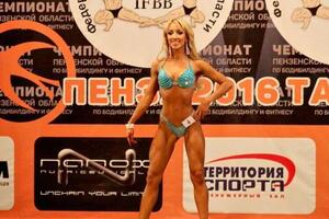 Чемпионат Пензенской области по бодибилдингу по версии IFBB,2016 г. — Казанцева Виктория Андреевна