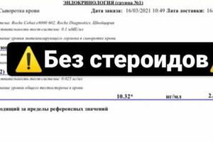 Ведение по анализам — Штырков Евгений Алексеевич