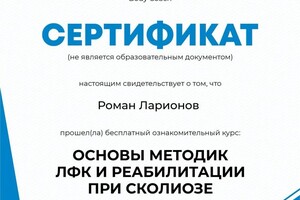 Портфолио №6 — Ларионов Роман Леонидович