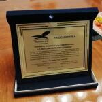 Placa conmemorativa — Абриль Поррас Светлана Михайлова