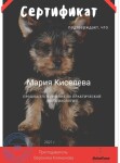 Диплом / сертификат №106 — Киселева Мария Ивановна