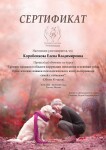 Диплом / сертификат №1 — Коробенкова Елена Владимировна