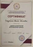 Диплом / сертификат №1 — Стружкина Полина Евгеньевна