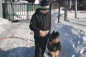 Овчарка 11 мес и его юный хозяин 12 лет — Позднова Юлия Владимировна