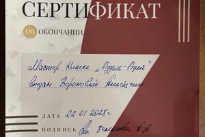 Диплом / сертификат №2 — Воронова Анастасия Антоновна
